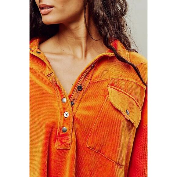 Free People Luxe Velour Tee - Picture 4 of 10